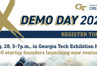 CREATE-X logo with Demo Day 2025 prominently shown underneath